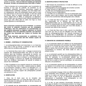 Droits et conditions